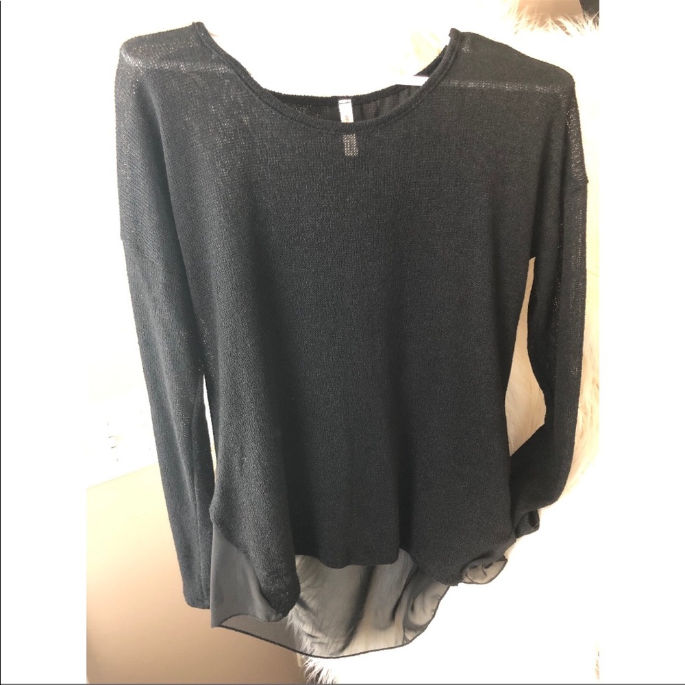 Sexy black sweater
